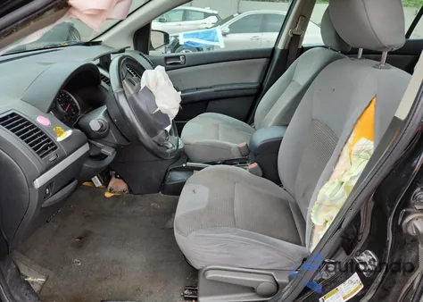 2012 Nissan Sentra 2.0 из США, поврежденный, VIN 3N1AB6AP1CL643769